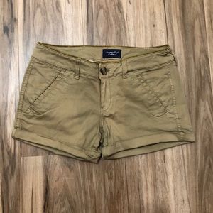 American Eagle Tan Khaki Shorts